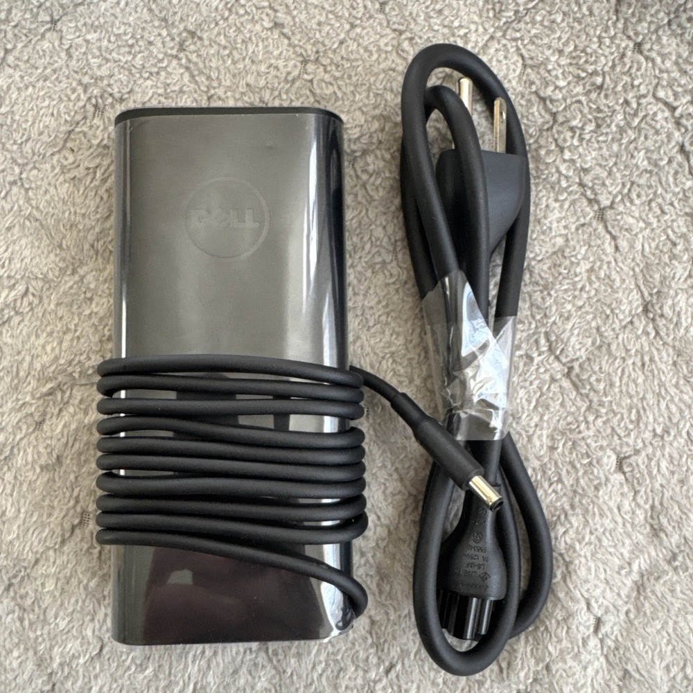 Dell Original XPS 15 Laptop Charger 130W(watt) AC Power Adapter(Power Supply)